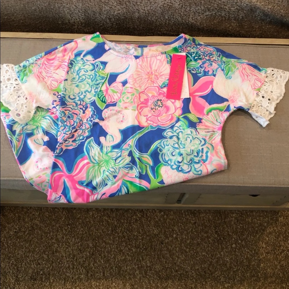 ❌SOLD❌Lilly Pulitzer Helina T-Shirt Dress XXS - Picture 5 of 9